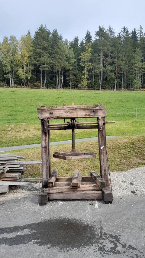Funktionierende Presse für Dekoration