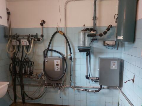 Miele Rohrmelkanlage komplett