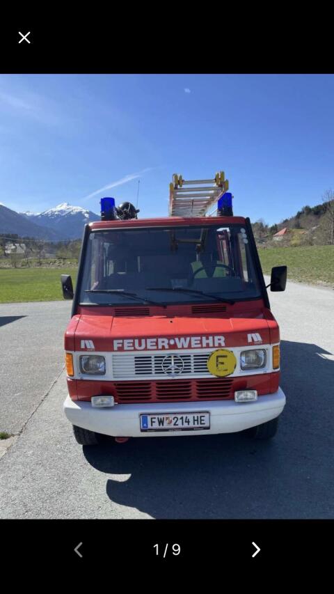 Mercedes-Benz Transporter Kleinlöschfahrzeug KLF Mercedes Be