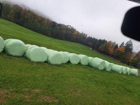 Silageballen Siloballen