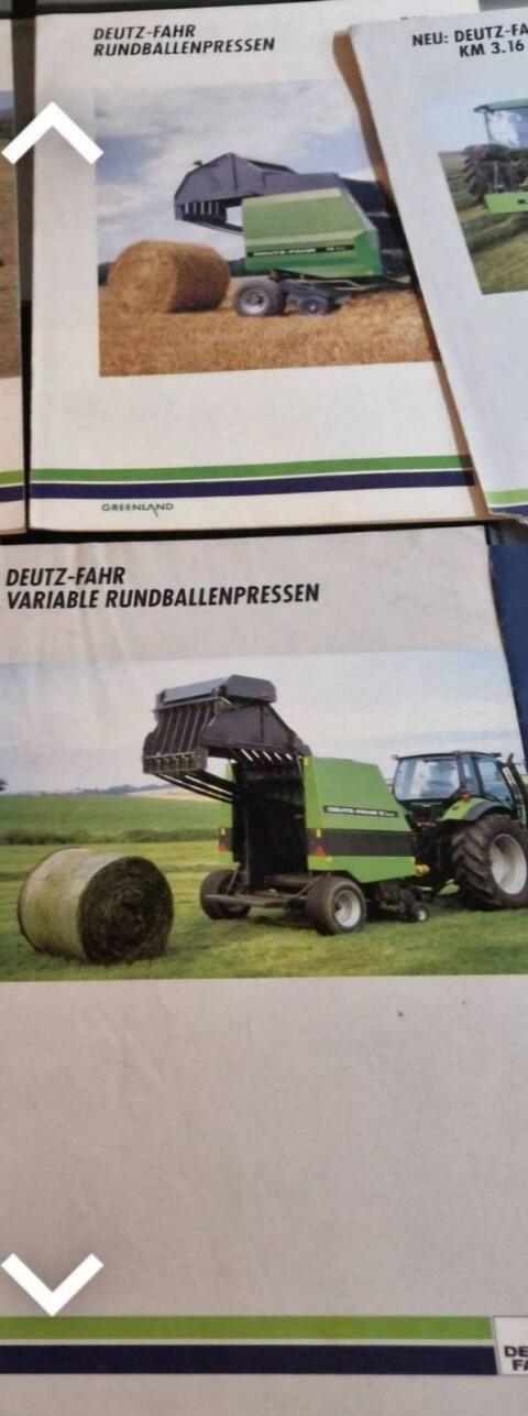 Deutz Fahr RB 3.80 OC Prospekt