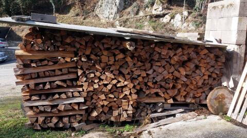 Fichten Brennholz