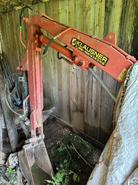 Heckbagger für Traktor