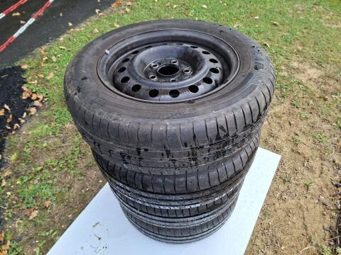 Reifen mit Felgen, VW Audi LK 5x112, Sommer 195/65 R15