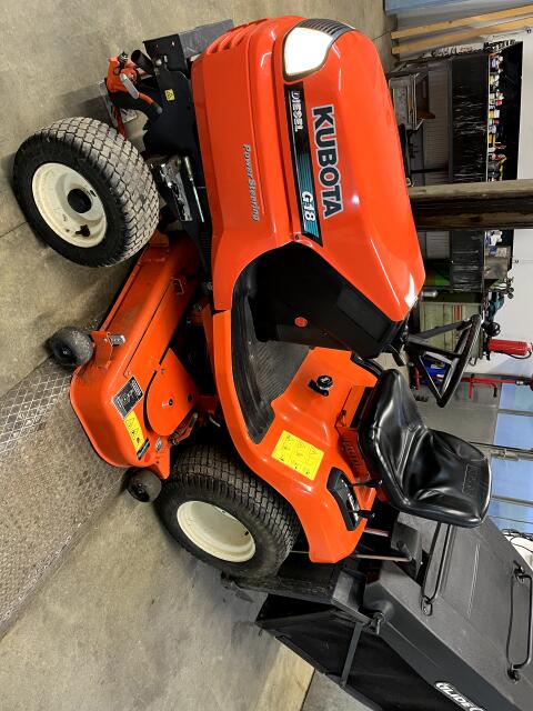 Kubota Diesel G18-gepflegter Rasentraktor in Top-Zustand