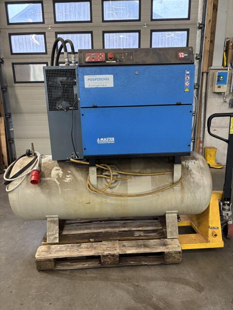 Schraubenkompressor mit Trockner Air-Master AM 11-13 F1-500 DK
