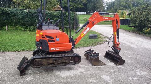 Kubota U17-3 Alpha Minibagger inkl. Löffelpaket
