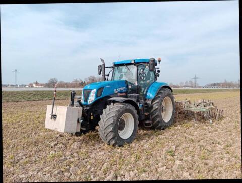 Stoppelsturz mit Grubber Kerner Komet K480
