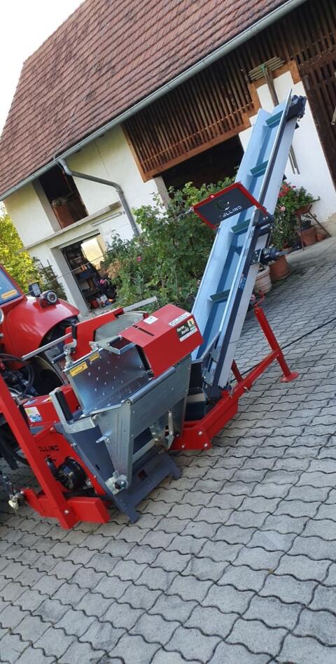 Collino Wippsäge mit Förderband (ZW+E-Motor)