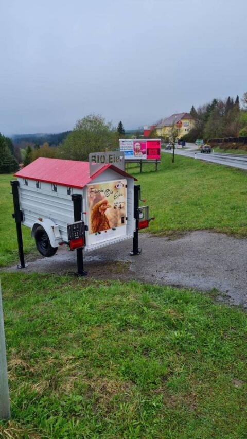 Verkaufe mobiler Eierverkaufsautomat