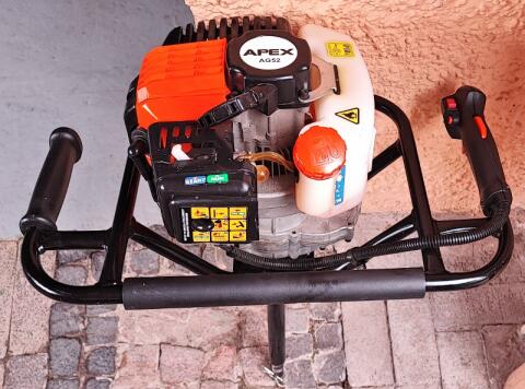 Benzin Erdlochbohrer APEX AG-52
