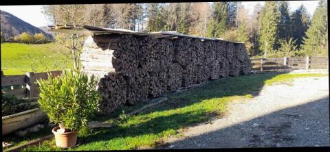 Brennholz, gemischt, trocken