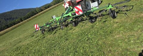 Kreiselheuer Heuwender Zettwender 6 Kreisel Deutz Fahr