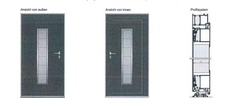 Haustür 2.240x1.100cm