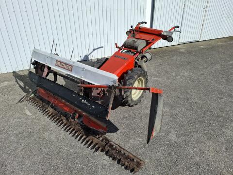 Bucher M 500S Eingraser, Motormäher