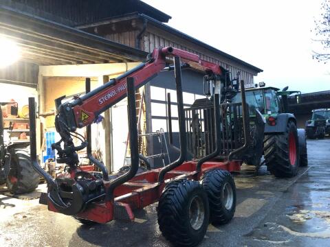 Stepa Rückewagen 10 t inkl. Kran STEPA TKT5080