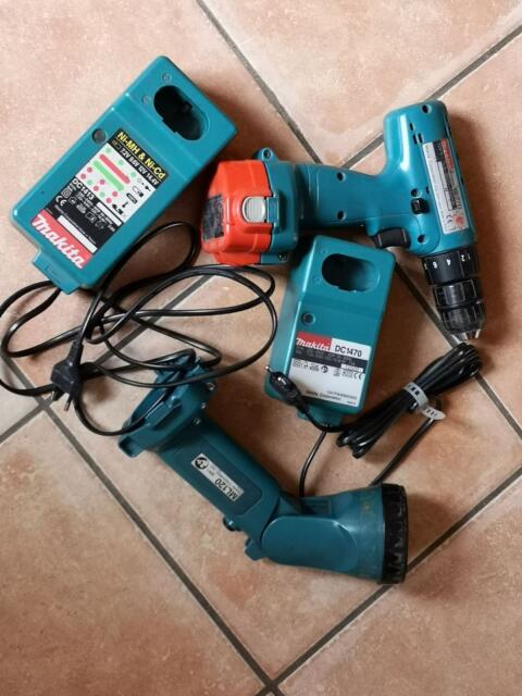 Makita 12 V Akkuschrauber und Akkutaschenlampe