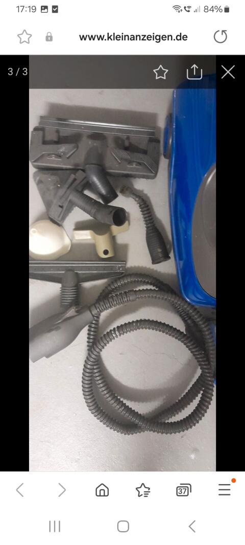 Dampfreiniger Alto Steamer 600