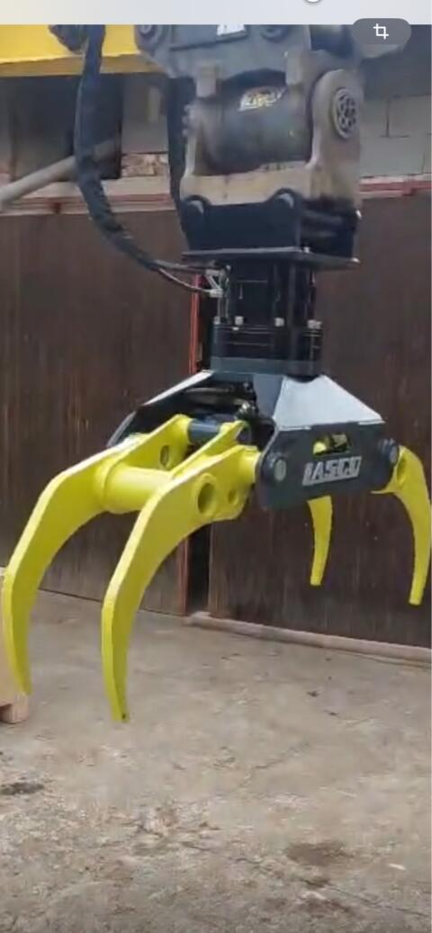 Holzgreifer Bagger Festanbau Lasco
