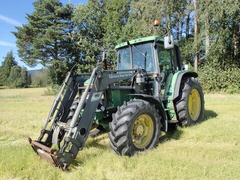 John Deere 6200 S mit Quicke 640 Frontlader