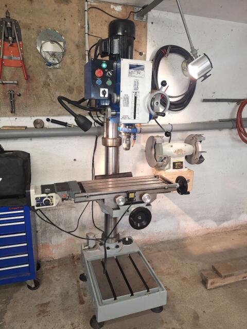Bohr-Fräsmaschine Hans Schreiner Z5045 c1/2 S