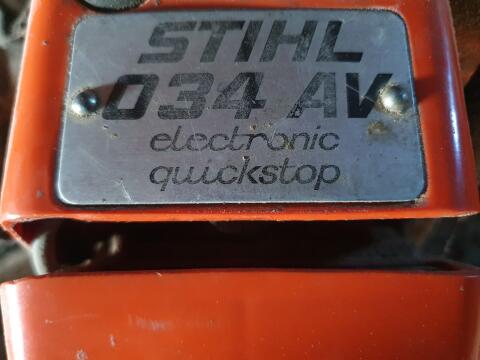 Stihl Motorsäge 034 AV