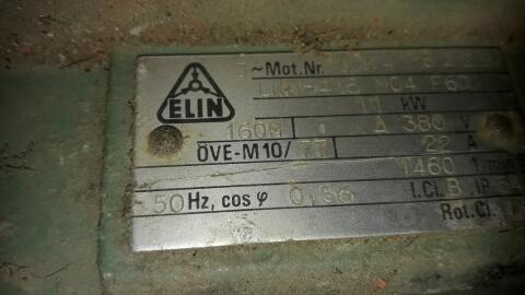 15 PS E-Motor mit Gebläse