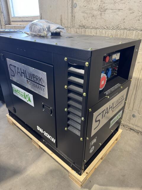 Stahlwerk SW-20KW Dieselgenerator 20 kVA 230/400 V Stage V