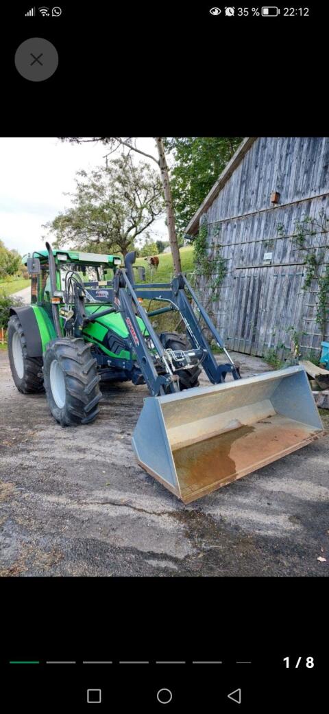 Deutz Agroplus 85 inkl. Frontlader