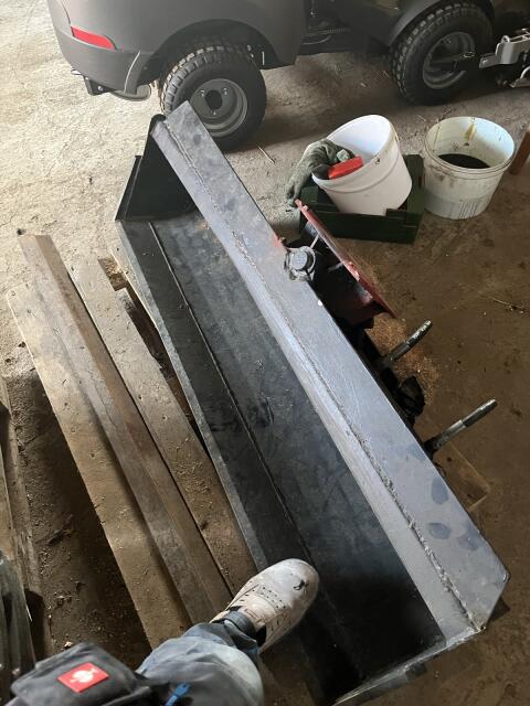 Hydraulischer Böschungslöffel