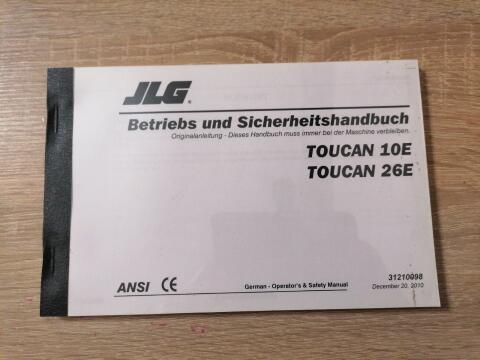 Betriebsanleitung JLG Toucan 10 E - 26 E