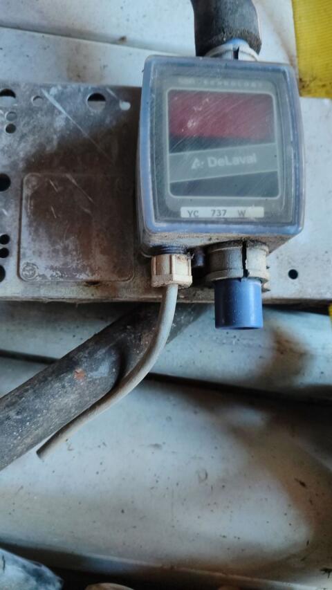 Delaval Alfa Laval Milchmengenmessung FI5 Melkstand