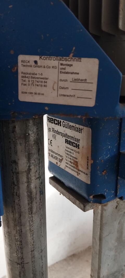 Spaltenmixer RECK-Toro