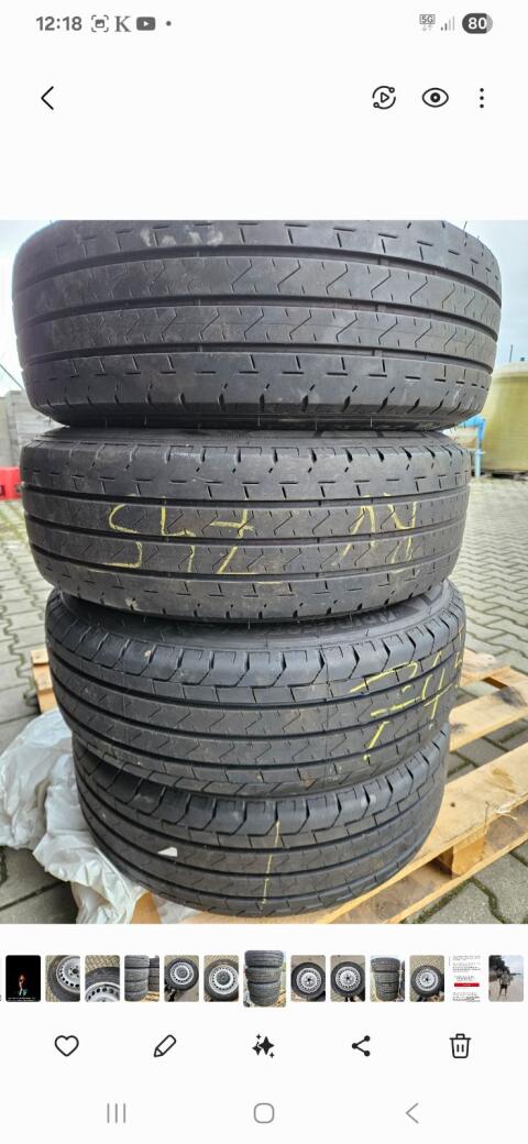 Sommerreifen Bridgestone 205/65R16 C