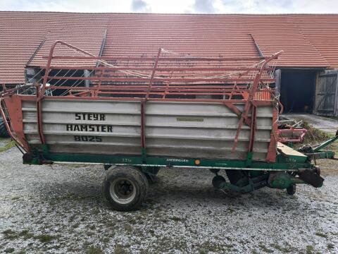 Steyr Hamster 8025 Ladewagen, kein Krone Pöttinger Mengele
