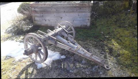 Anhängerachse antik