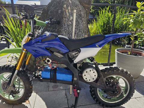Kinder Elektromoped Motorrad