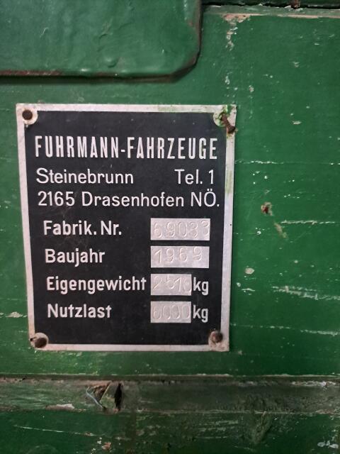 Fuhrmann Kipper Typ 60 SHK 35