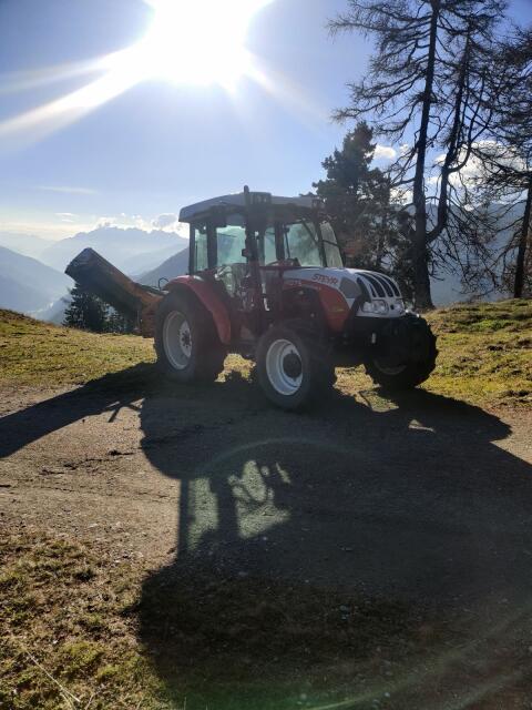 Mulchen mit Traktormulcher