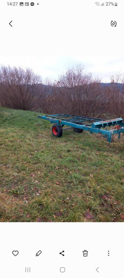 Fahrgestell Steyr Ladewagen Hamster Plus 20