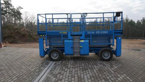 Scherenarbeitsbühne Genie GS3384 RT Allrad 4x4 (Diesel) 12 m