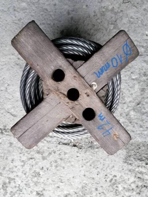 Verkaufe Stahlwindenseil Dm. 10 mm