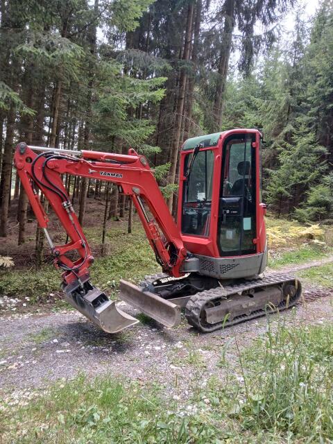 Yanmar Vio 25, Kurzheck Minibagger 2,8t