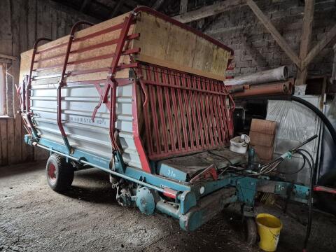 Ladewagen, Heckselwagen, Abschiebewagen Steyr Hamster 802V