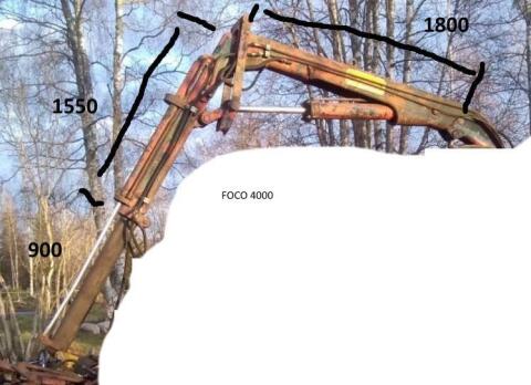 FOCO 4000 Kranarm