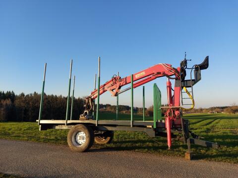Rückewagen, Holzanhänger