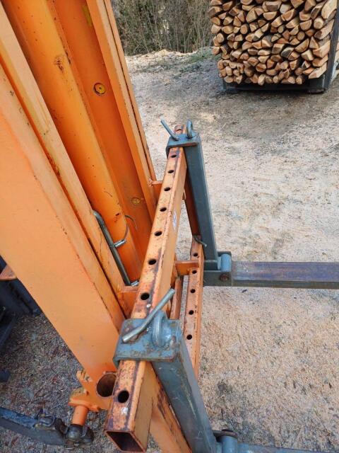 Heckstapler für Traktor