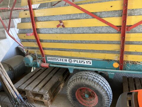 Verkaufe Ladewagen Steyr Hamster Plus 15