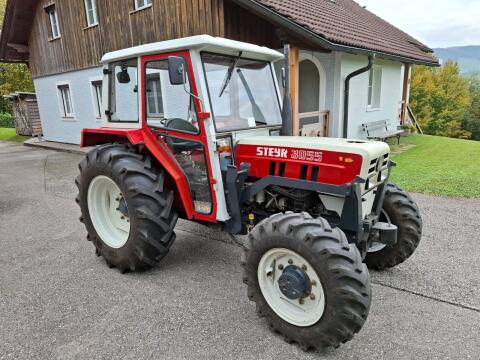 Steyr 8055 mit Hydrac Frontlader