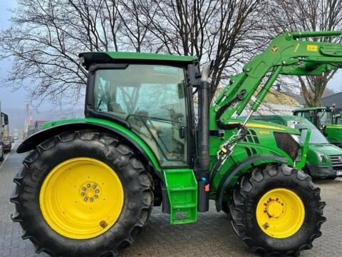 2015 John Deere 6115 R mit H340 Frontlader